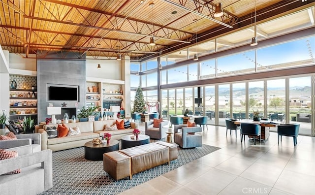 1521 Summerfield Way, Beaumont, CA 92223 - building lobby featuring a high ceiling