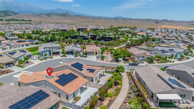 1521 Summerfield Way, Beaumont, CA 92223 - aerial view of residential area featuring a mountain backdrop