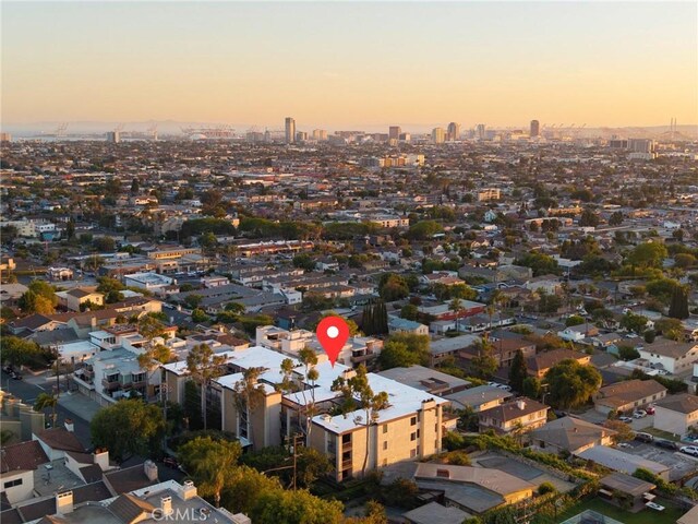 1995 Molino Ave Unit 301, Signal Hill, CA 90755 - aerial view at dusk of a view of city