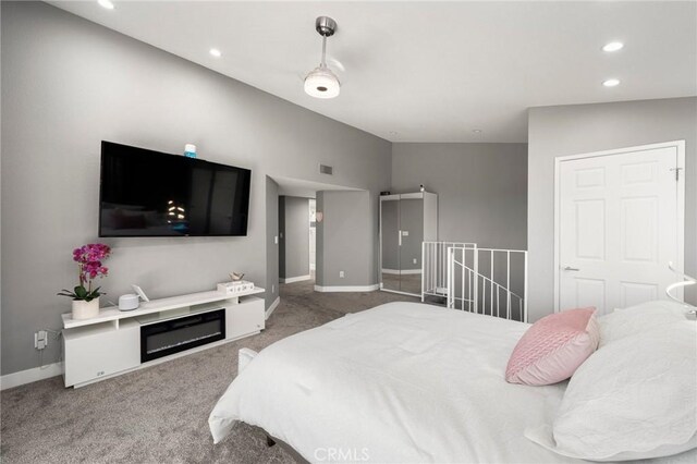 1995 Molino Ave Unit 301, Signal Hill, CA 90755 - carpeted bedroom featuring baseboards and recessed lighting