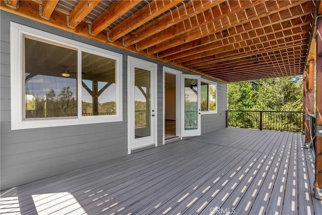 851 Madera Ln, Lake Arrowhead, CA 92352 - view of wooden deck