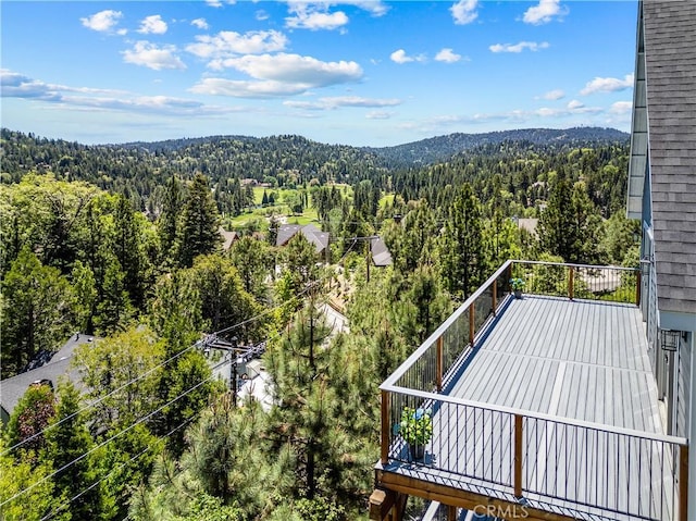 851 Madera Ln, Lake Arrowhead, CA 92352 - view of mountain background with a forest