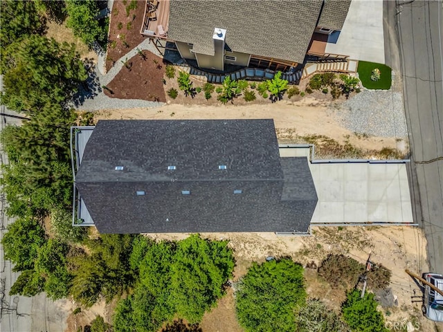 851 Madera Ln, Lake Arrowhead, CA 92352 - view from above of property