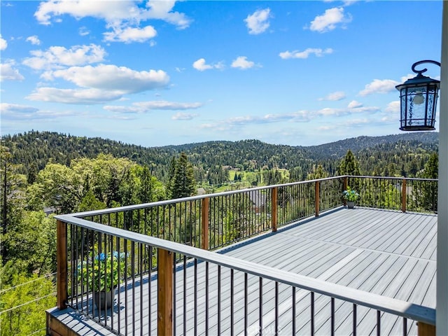 851 Madera Ln, Lake Arrowhead, CA 92352 - balcony with a forest view