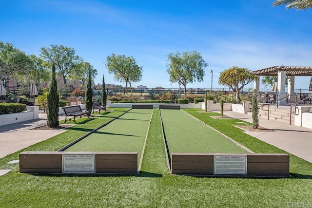 1710 Moon Orchid Ave, Chula Vista, CA 91913 - view of property's community with a pergola and a game area