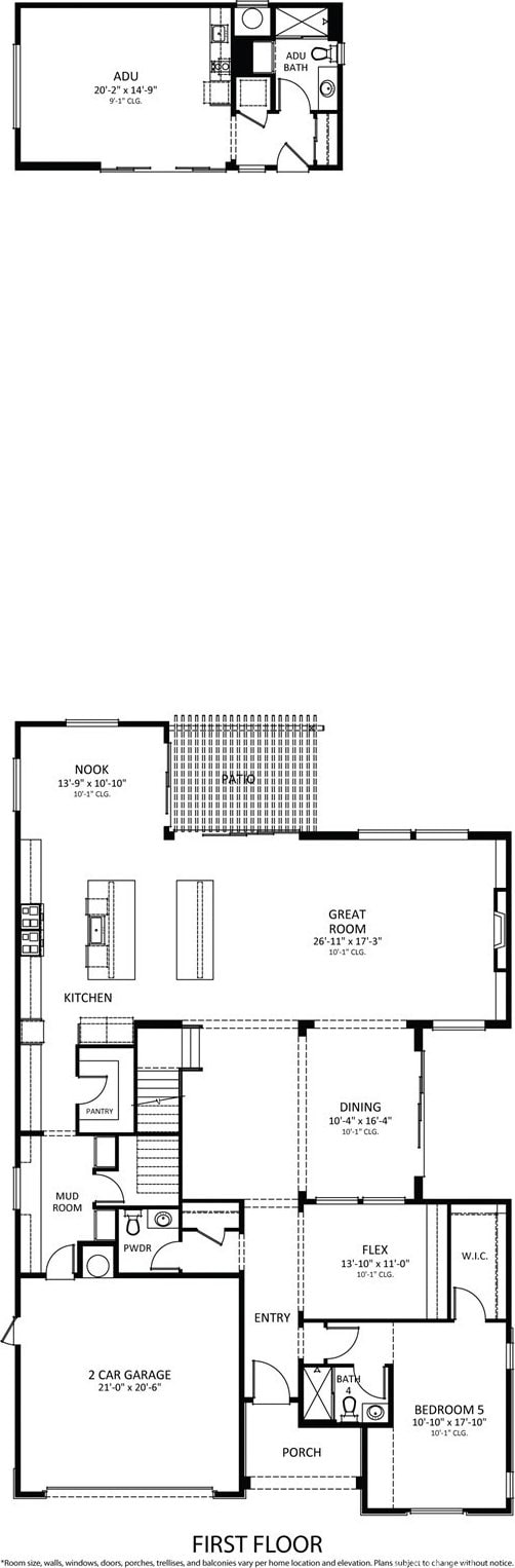 5109 Genesta Ave, Encino, CA 91316 - home floor plan
