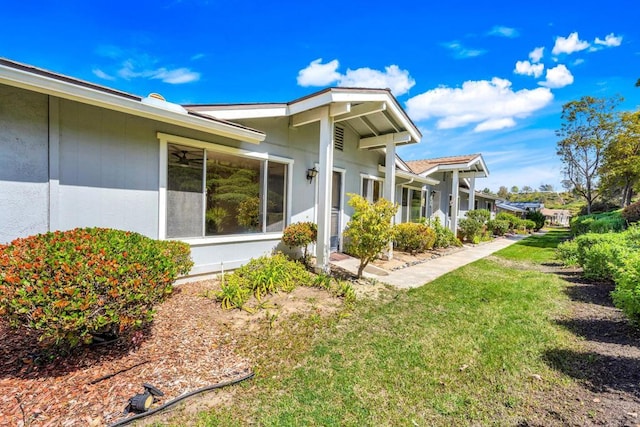 4269 Black Duck Way, Oceanside, CA 92057 - view of property exterior featuring a yard
