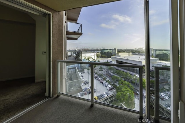 388 E Ocean Blvd Unit 1401, Long Beach, CA 90802 - balcony featuring a view of city