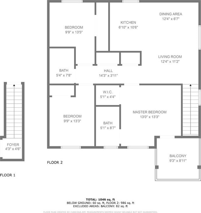 529 W 80th St, Los Angeles, CA 90044 - room layout