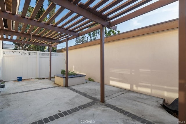 15500 Tustin Village Way Unit 28, Tustin, CA 92780 - view of patio / terrace with a pergola