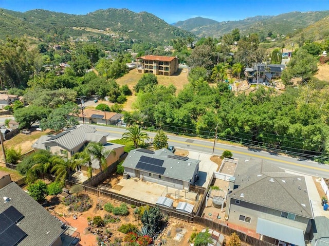 133 Frances Dr, El Cajon, CA 92019 - aerial perspective of suburban area with a mountainous background