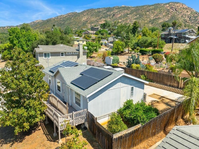 133 Frances Dr, El Cajon, CA 92019 - view of subject property with a mountain backdrop