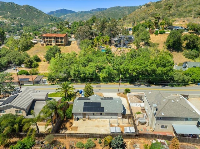 133 Frances Dr, El Cajon, CA 92019 - aerial view of residential area with mountains