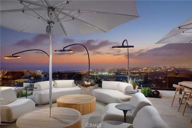 17 Muir Beach Cir, Corona Del Mar, CA 92625 - view of patio with an outdoor hangout area