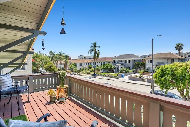 4039 W 7th St, Los Angeles, CA 90005 - deck featuring a residential view