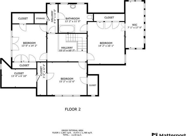 4039 W 7th St, Los Angeles, CA 90005 - view of room layout