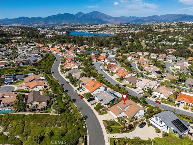 23552 Campestre, Mission Viejo, CA 92691 - aerial overview of property's location with a water and mountain view and nearby suburban area
