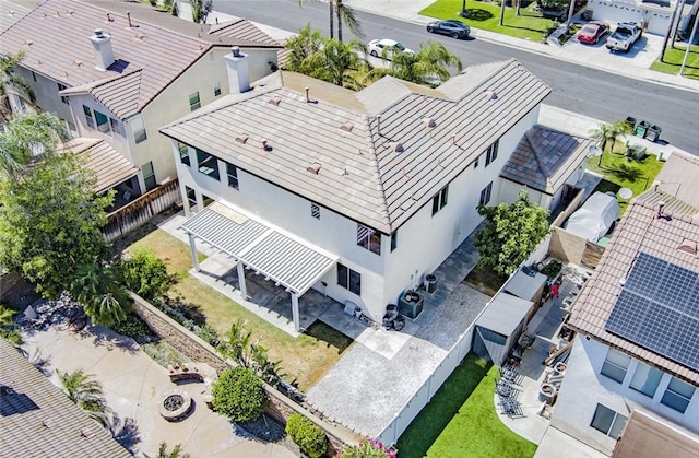 13531 Shallow Brook Ct, Eastvale, CA 92880 - aerial perspective of suburban area