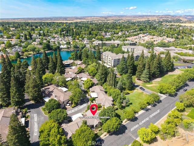 9 Coolwater, Chico, CA 95928 - aerial perspective of suburban area with a nearby body of water