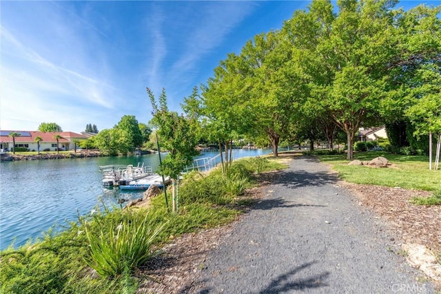 9 Coolwater, Chico, CA 95928 - water view with a floating dock