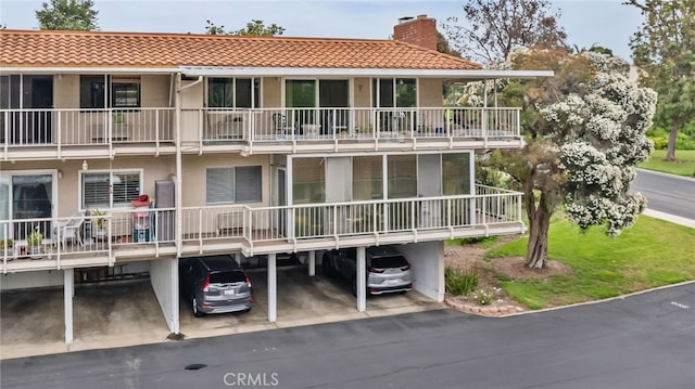 5359 Algarrobo Unit 1A, Laguna Woods, CA 92637 - view of property with covered parking