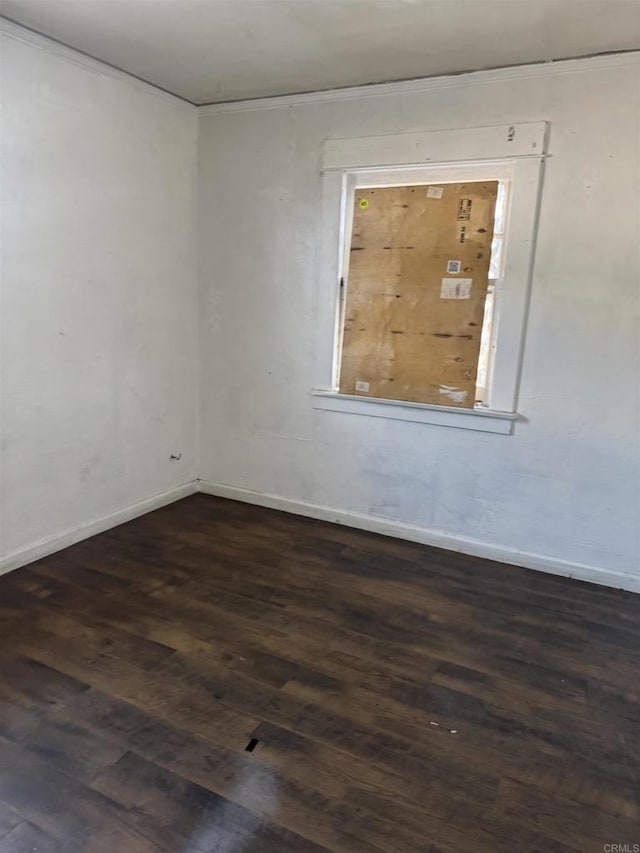 704 J St, Chula Vista, CA 91910 - unfurnished room with dark wood-type flooring and baseboards