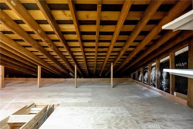 14096 Baker St, Westminster, CA 92683 - view of unfinished attic