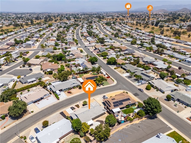 26331 Foxgrove Rd, Menifee, CA 92586 - aerial perspective of suburban area with mountains