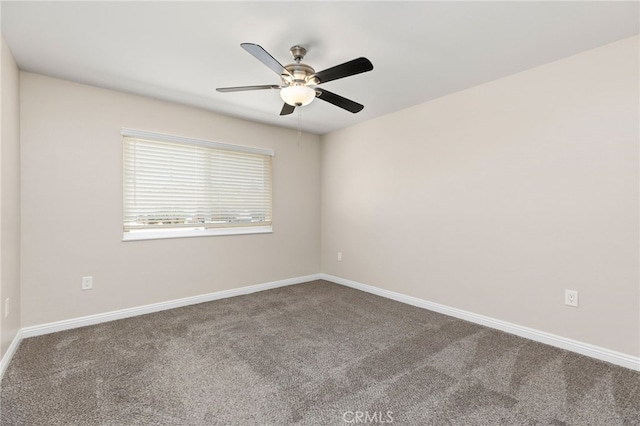 26331 Foxgrove Rd, Menifee, CA 92586 - carpeted spare room featuring a ceiling fan and baseboards