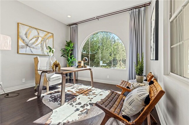 51 Dunmore, Irvine, CA 92620 - office space featuring wood finished floors, baseboards, and recessed lighting