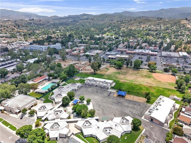 23403 Via Castanet, Valencia, CA 91355 - aerial view of a mountain backdrop