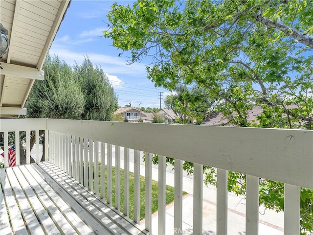 23403 Via Castanet, Valencia, CA 91355 - view of wooden deck