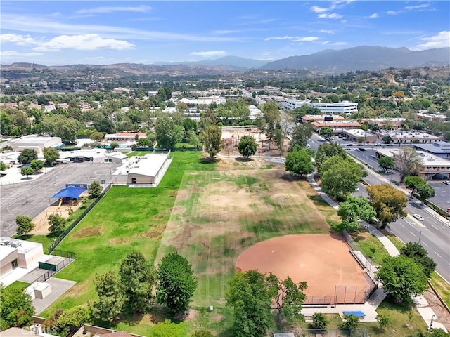 23403 Via Castanet, Valencia, CA 91355 - drone / aerial view of a mountainous background