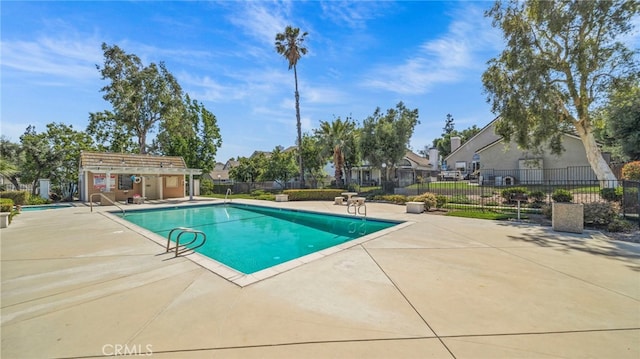 10133 Shinon Dr, Rancho Cucamonga, CA 91737 - community pool with a patio