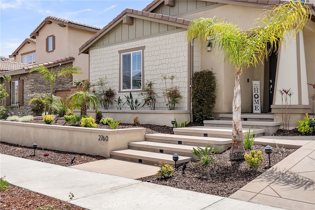 2760 Chad Zeller Ln, Corona, CA 92882 - view of front of house with board and batten siding