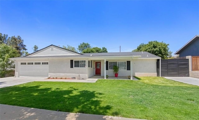 3275 Dalhart Ave, Simi Valley, CA 93063 - ranch-style home featuring a garage, stucco siding, and concrete driveway