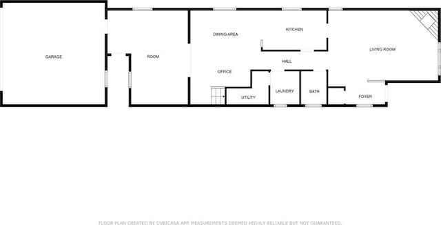 727 W Hill St, Long Beach, CA 90806 - floor plan / room layout