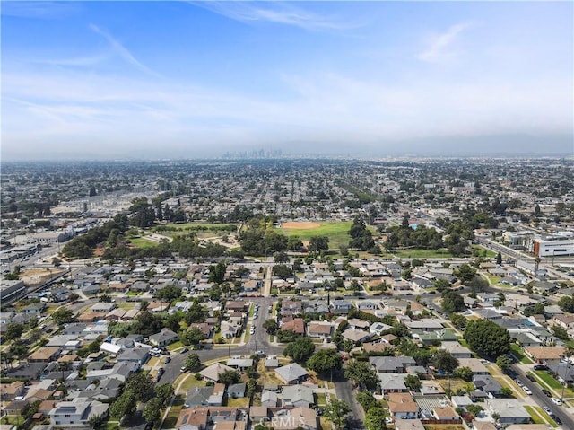 10443 E Zamora Ave, Los Angeles, CA 90002 - aerial view of property and surrounding area with nearby suburban area