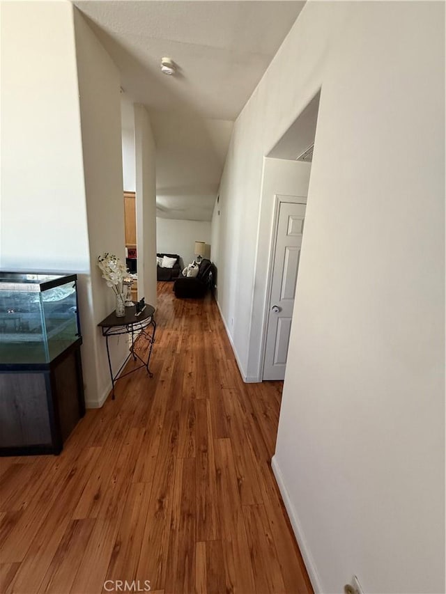 10333 Mendicino, Victorville, CA 92301 - hall with baseboards and wood finished floors