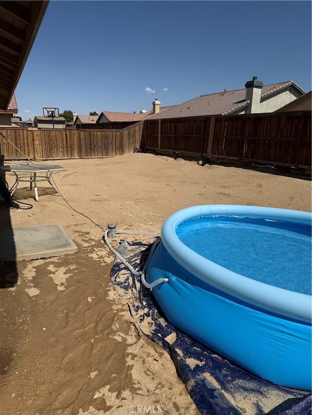 10333 Mendicino, Victorville, CA 92301 - view of pool featuring a fenced backyard