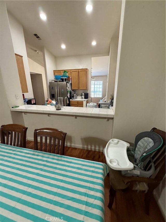 10333 Mendicino, Victorville, CA 92301 - dining area featuring wood finished floors and recessed lighting