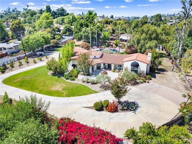 1422 Recado Rd, La Habra Heights, CA 90631 - view of subject property featuring a tree filled landscape