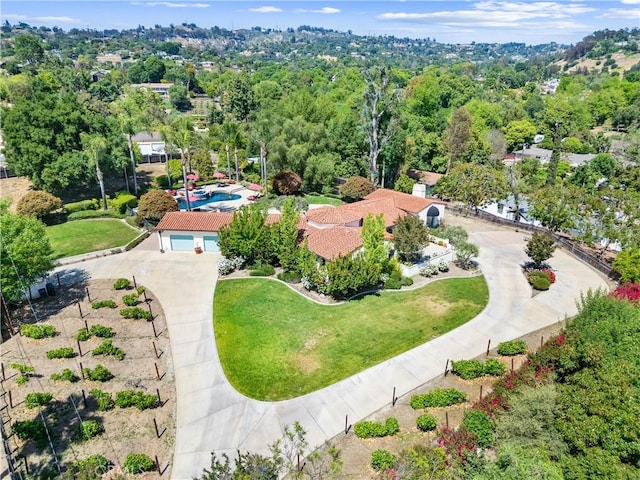 1422 Recado Rd, La Habra Heights, CA 90631 - aerial view