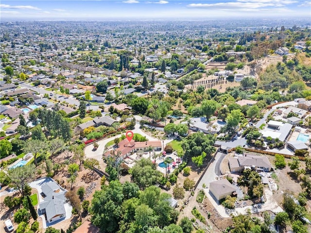 1422 Recado Rd, La Habra Heights, CA 90631 - aerial view of property and surrounding area featuring nearby suburban area