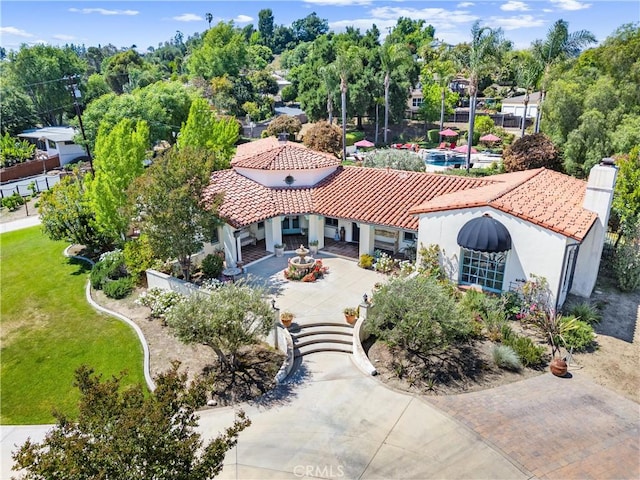1422 Recado Rd, La Habra Heights, CA 90631 - view from above of property