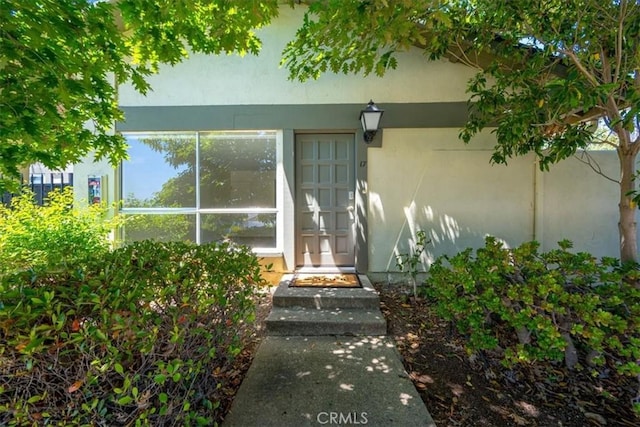 1750 Prefumo Canyon Rd Unit 17, San Luis Obispo, CA 93405 - property entrance with stucco siding