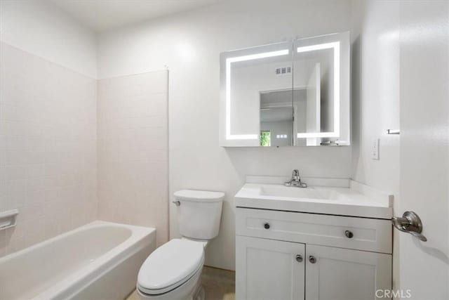 1750 Prefumo Canyon Rd Unit 17, San Luis Obispo, CA 93405 - bathroom featuring vanity and washtub / shower combination