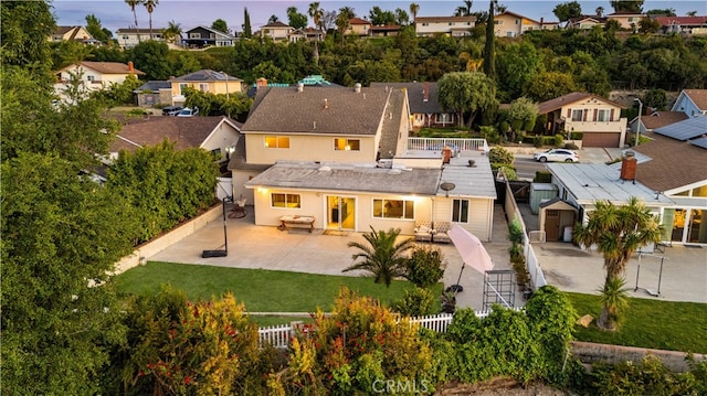 23929 Sunset Crossing Rd, Diamond Bar, CA 91765 - aerial perspective of suburban area