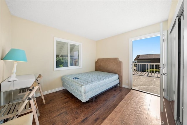 23929 Sunset Crossing Rd, Diamond Bar, CA 91765 - bedroom featuring hardwood / wood-style flooring and baseboards
