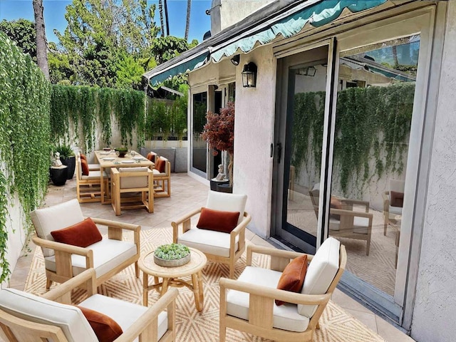 4074 Avenida Brisa, Rancho Santa Fe, CA 92091 - view of patio / terrace featuring outdoor dining area and outdoor lounge area